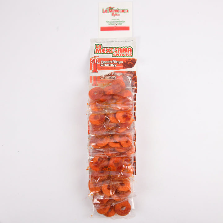 LA MEXICANA GUMMY PEACH CHAMOY 2.30oz(12 Count)