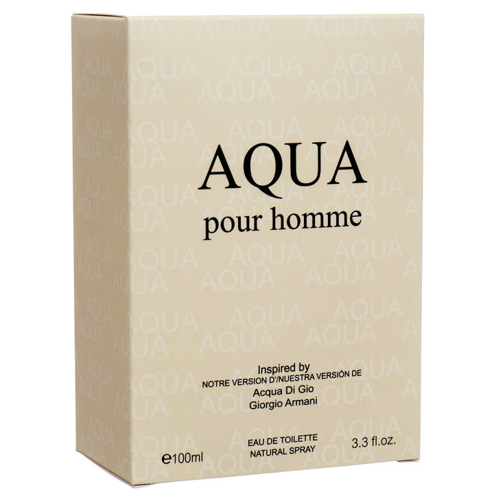 PERFUME MEN AQUA 3.3oz(1 Count)