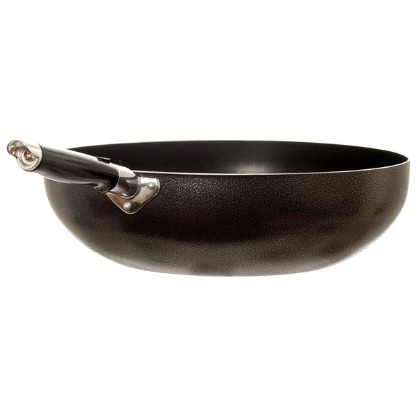 WOK PAN 34CM 1HD #KWP341(1 Count)