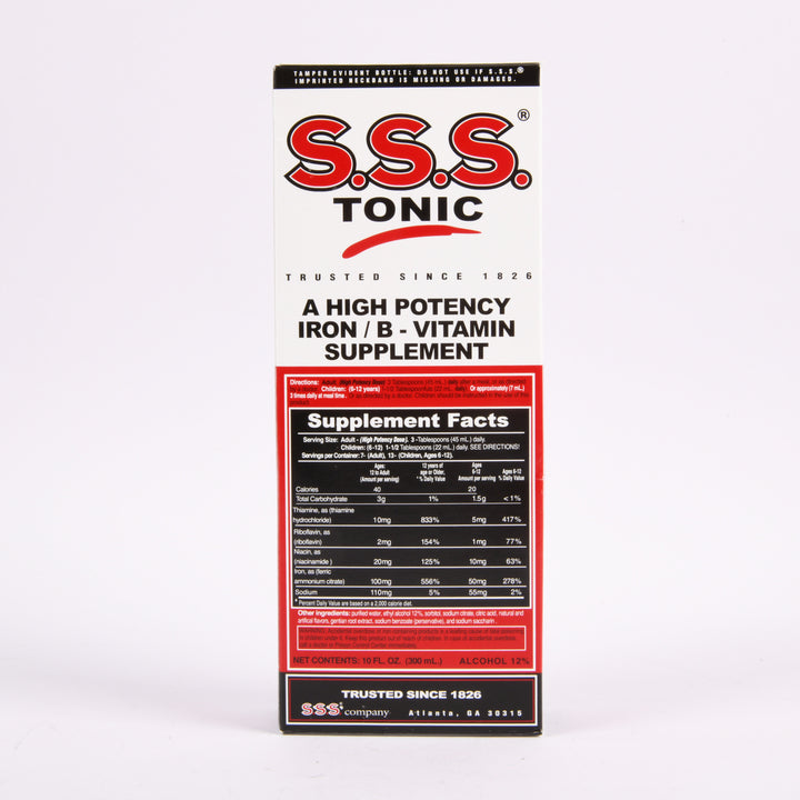 S.S.S TONIC VITAMIN SUPPLEMENT 10Z(1 Count)