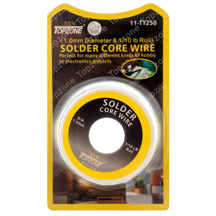 SOLDER CORE WIRE 1.0MM DIAMETER-1/10LB #11-TT250(1 Count)