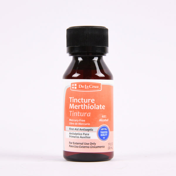 DE LA CRUZ TINCTURE MERTHIOLATE ANTISEPTIC 1Z(1 Count)
