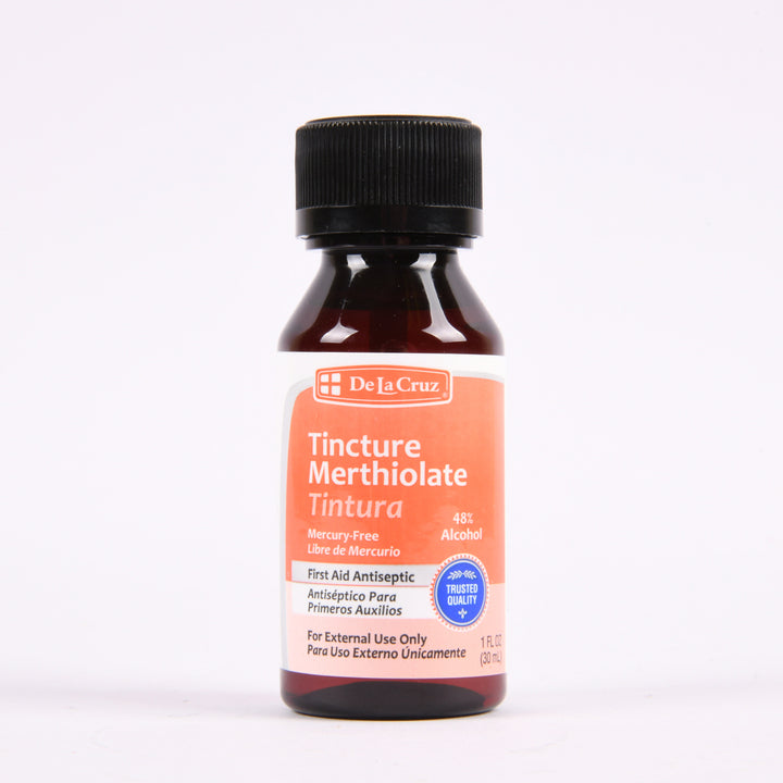 DE LA CRUZ TINCTURE MERTHIOLATE ANTISEPTIC 1Z(1 Count)