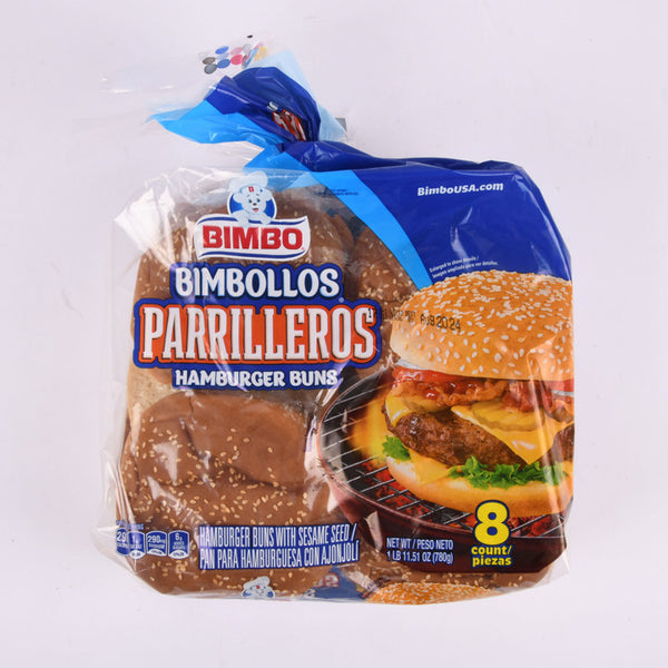 BIMBO HAMBURGER BUNS W/SESAME SEED 11.51OZ(1 Count)