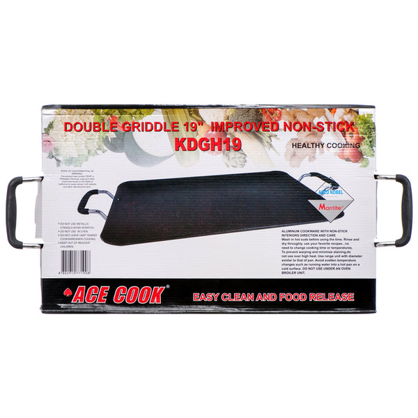 DOUBLE MARBLE GRIDDLE #KDGH19(1 Count)
