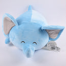 PLUSH TOY SMOOCHY PAL BLUE ELEPHANTE 15"(1 Count)