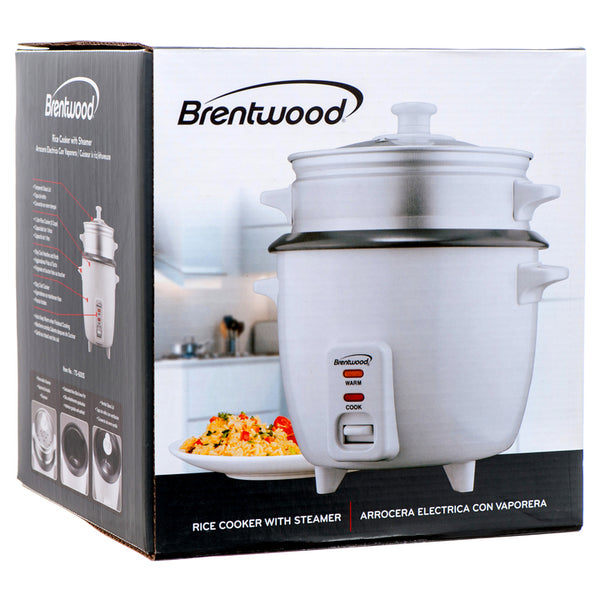 RICE COOKER 1LT W/STEAMER #TS-600S(1 Count)