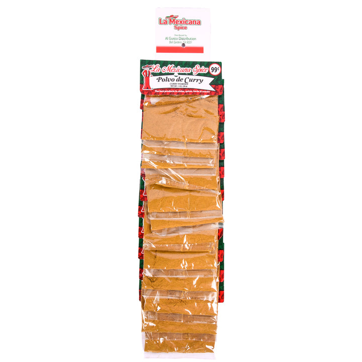 La Mexicana curry powder 1 oz packets bulk 12 count seasoning spice