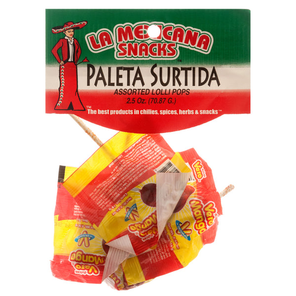 CANDY PALETA SURTIDA ASST 3CT *6M(12 Count)