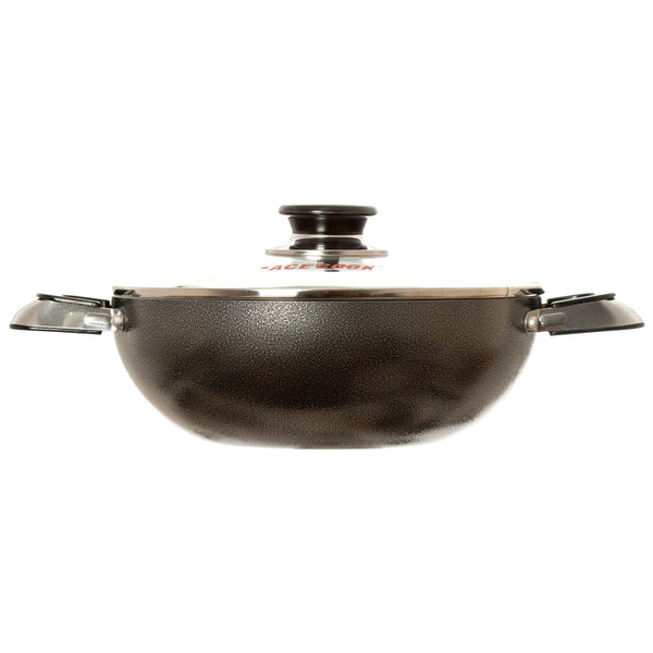 ACE COOK WOK PAN W/LID 24CM #KWPL2402S(1 Count)