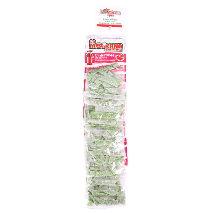 CANDY CINTURONES 1.5oz *4M WATERMELON(12 Count)