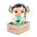 CERAMIC COIN BANK MUÑECA LELE ASST CLRS(1 Count)