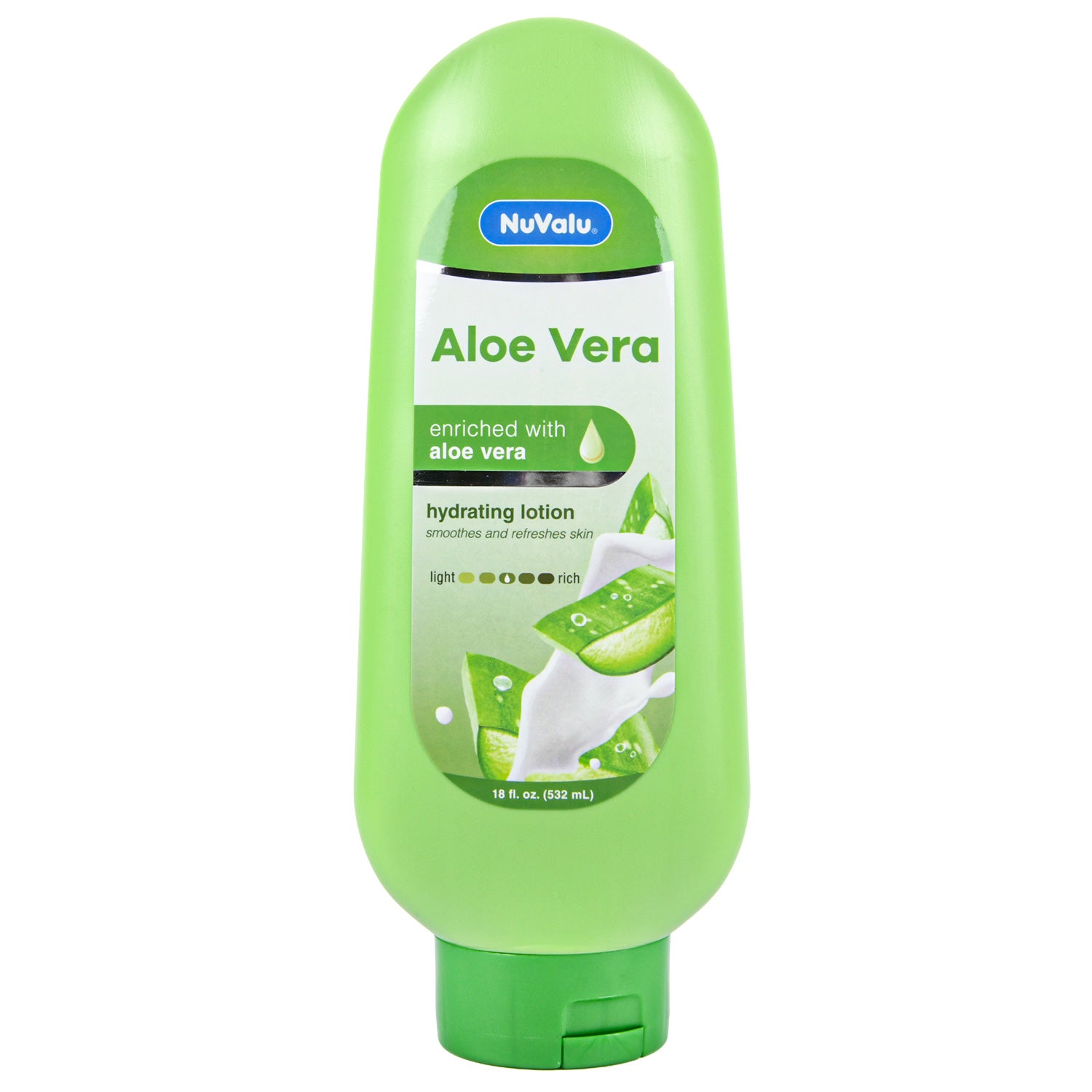 NuValu Cooling Aloe Vera Lotion, 18oz (Pack Of 1)