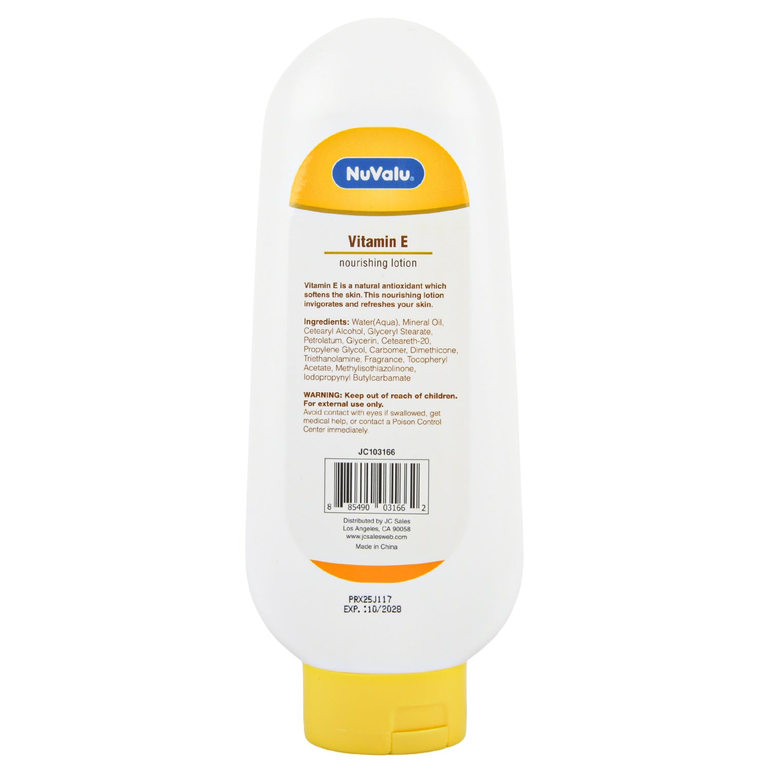 Nuvalu Lotion Vitamin E 18 Oz (Pack Of 1)