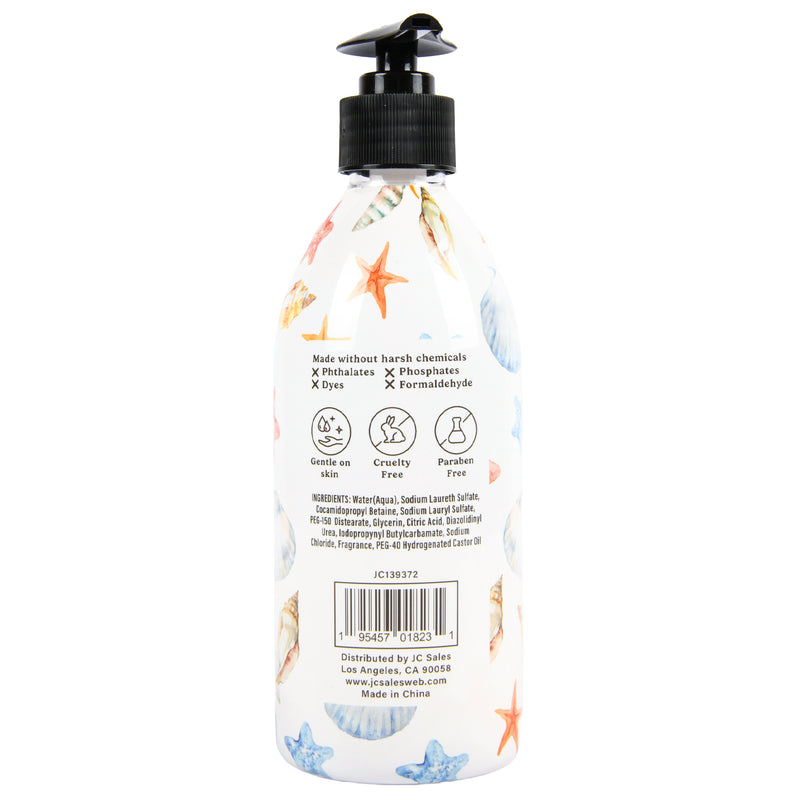 NUVALU LIQUID HAND SOAP OCEAN FRESH 14 OZ (12 PACK)
