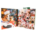 HYP (Christmas Dogs) Christmas Advent Calendar 15 Days of  Socks