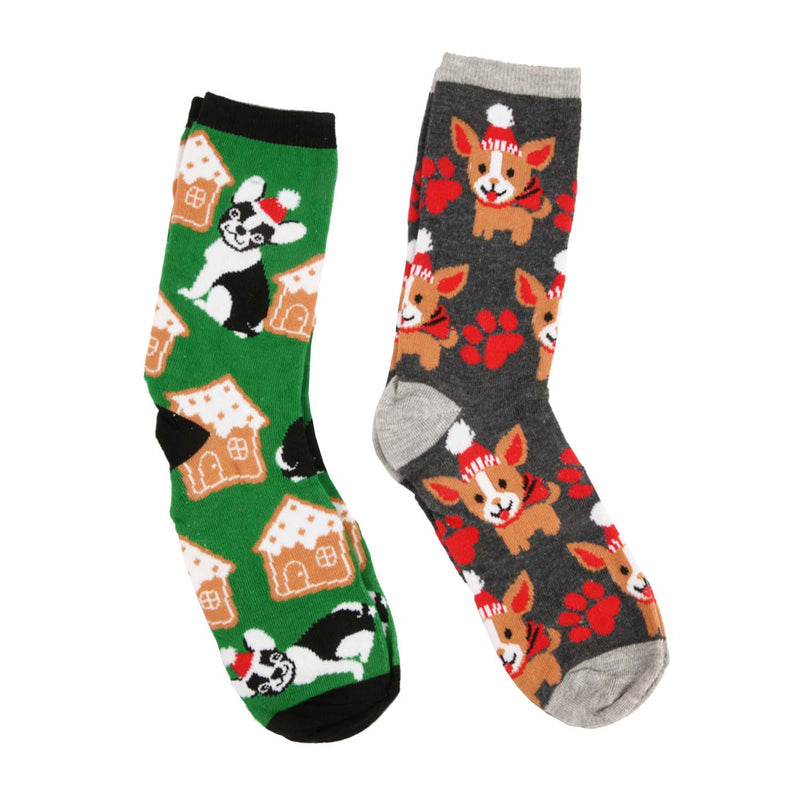 HYP (Christmas Dogs) Christmas Advent Calendar 15 Days of  Socks