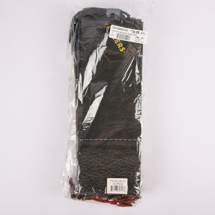 WINE GIFT BAG SOLID COLORS ASST(12 Count)