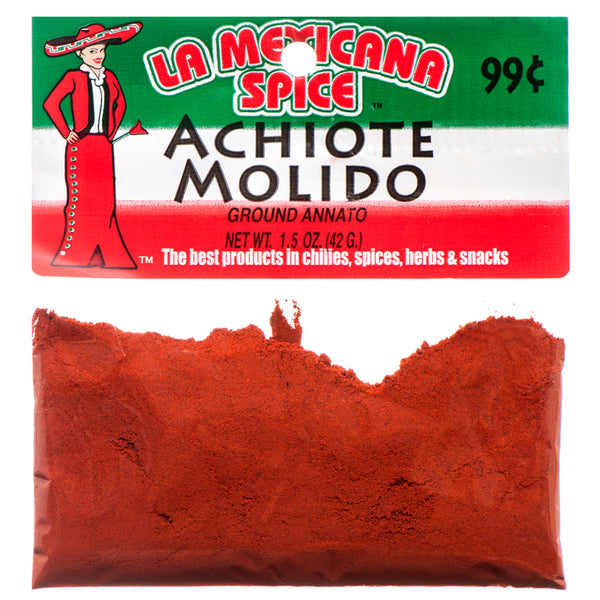 LA MEXICANA SPICE ACHIOTE MOLIDO 1OZ *6M(12 Count)