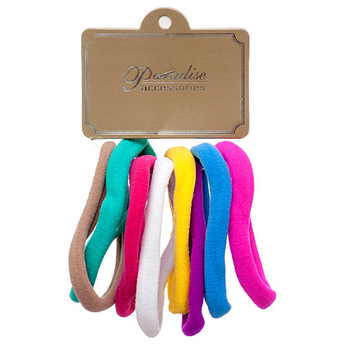 HAIR PONYTAIL ASST CLRS #H1179C(12 Count)