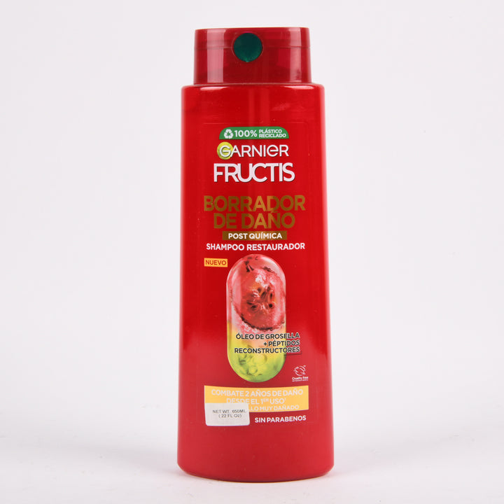 GARNIER SHAMPOO BORRADOR DE DANO POST QUIMICA 650ML(1 Count)