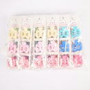 SMALL BOW HAIR CLIPS ASSRT CLRS