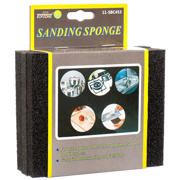 TOPZONE FLAT SANDING SPONGE 3PC SET #11-SBC453(1 Count)