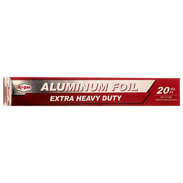 ALUMINUM FOIL 20SQ/FT HEAVY DUTY #RI-PAC(1 Count)
