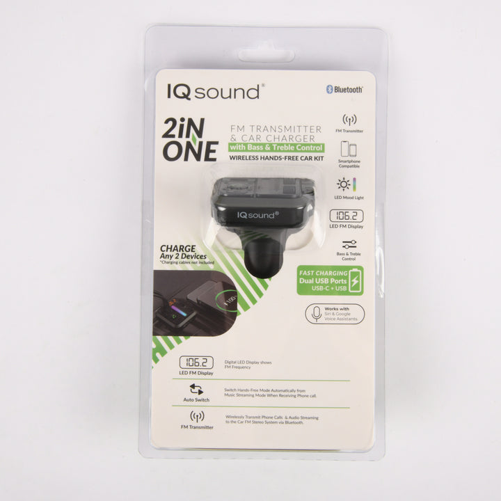 FM TRANSMITTER #IQ-311BT(1 Count)