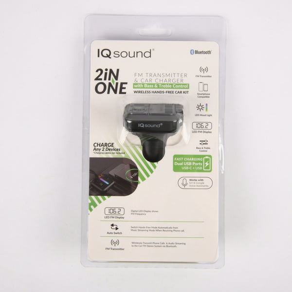 FM TRANSMITTER #IQ-311BT(1 Count)
