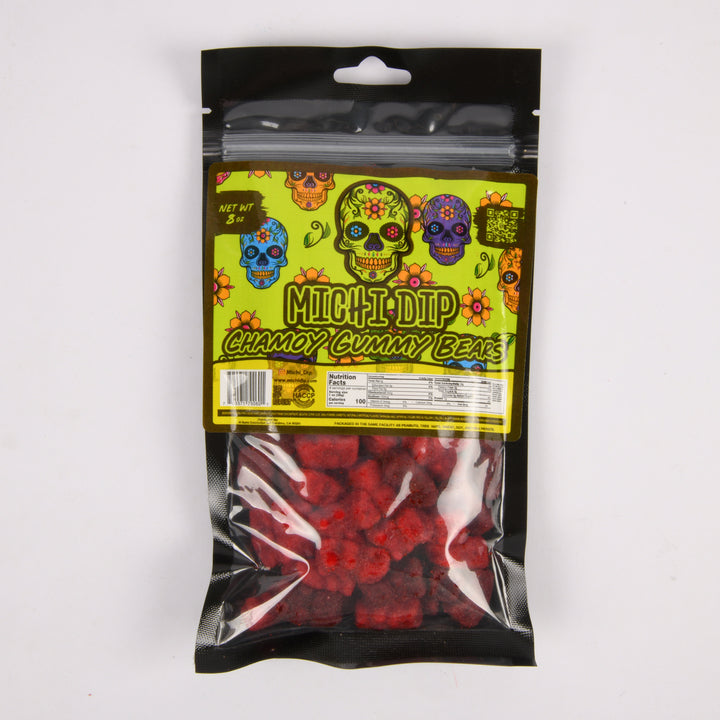 MICHI DIP CHAMOY GUMMY BEARS 8oz(1 Count)