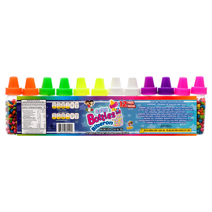 CANDY GUM  BABY BOTTLE 5.52OZ 12CT(1 Count)