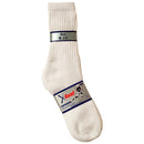 SOCKS CREW ALL WHITE 4PAIR SIZE 9-11(3 Count)