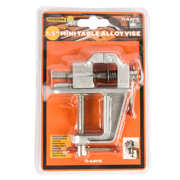 TOPZONE MINI TABLE ALLOY VISE 1.5"(1 Count)