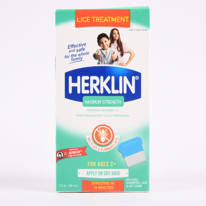 HERKLIN LICE TREATMENT SHAMPOO 2oz(1 Count)