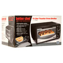 TOASTER OVEN BROILER 9L BLK BETTER CHEF(1 Count)