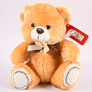 PLUSH TOY TAN TEDDY BEAR 10"