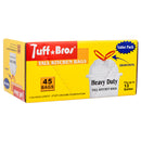 TRASH BAG DRAWSTRING 13 GALLON 45 COUNT