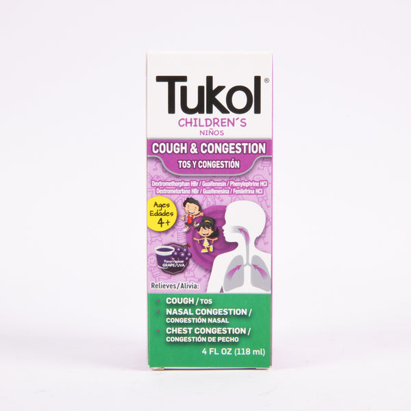 TUKOL CHILDRENS COUGH&COLD 4OZ(1 Count)