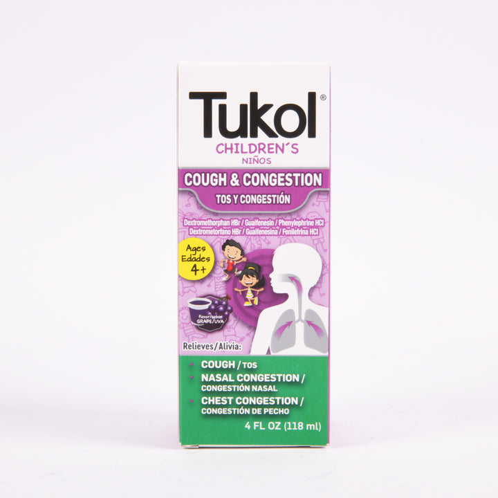 TUKOL CHILDRENS COUGH&COLD 4OZ(1 Count)
