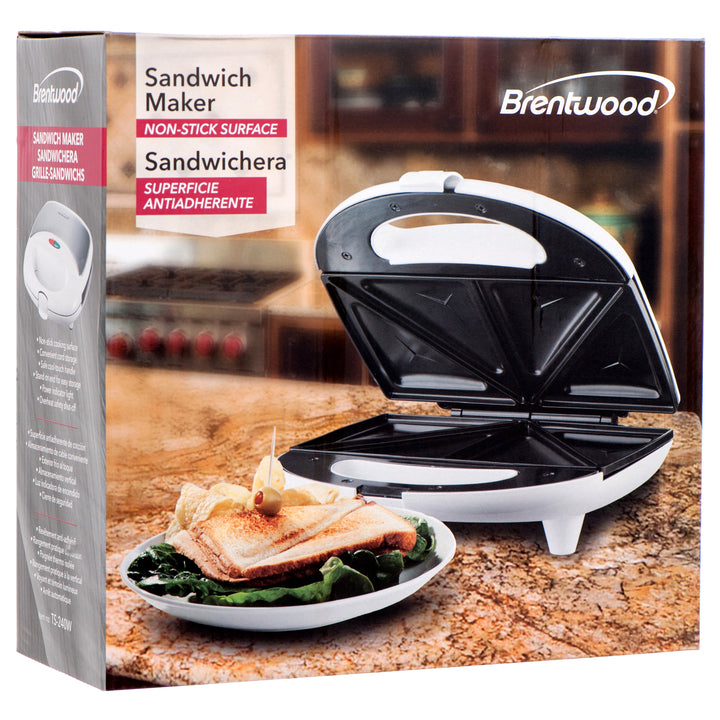 SANDWICH MAKER WHITE #TS-240W(1 Count)