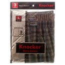 MEN'S BOXER SHORT 3PC-LG ASST