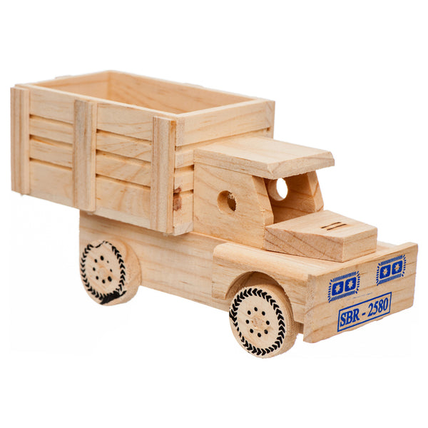 WODDEN HANDMADE TRUCK SMALL(1 Count)