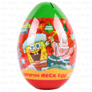 SWEET BOX SPONGEBOB SURPRISE MEGA EGGS 160GR (6 PACK)