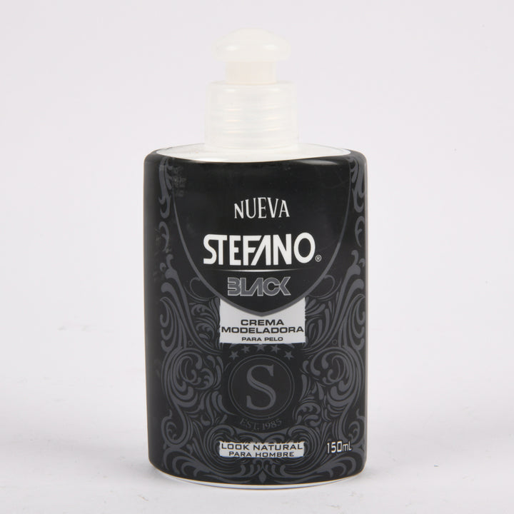 Stefano Black Hair Styling Cream for Men 150ml natural look styling cream