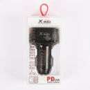 X-MAX CAR CHARGER 2 USB 1 C 4.8A X-CC1722(1 Count)