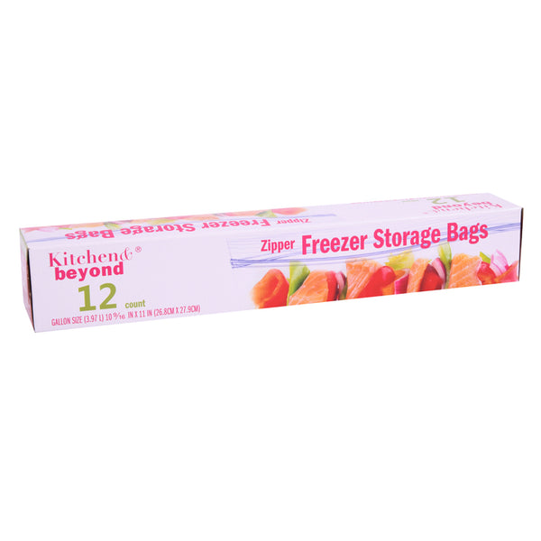 FREEZER STORAGE ZIPPER BAG 1GAL 12CT(1 Count)