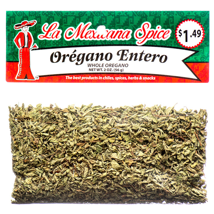 LA MEXICANA OREGANO ENTERO 2oz(12 Count)