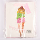 GIFT BAG PASTEL W/SWEET TREATS 4 ASST LARGE(12 Count)