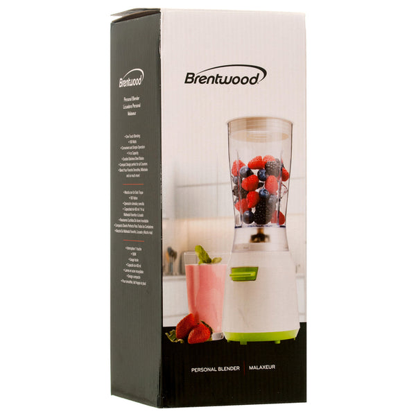 PERSONAL BLENDER 14Z WHITE/GRN #JB-191(1 Count)